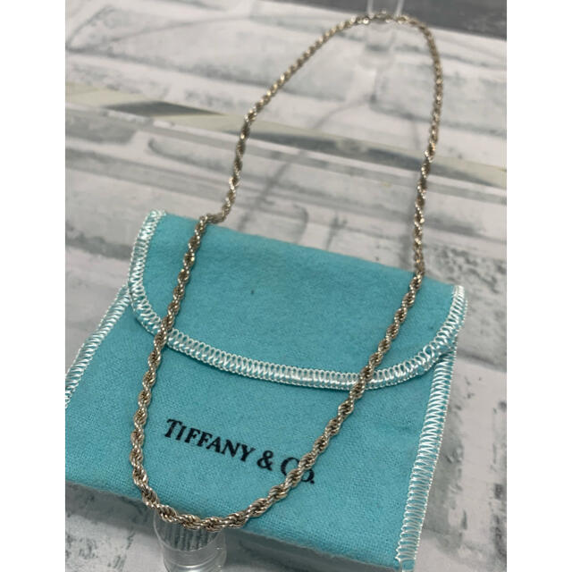 Tiffany vintage Atlasロープネックレス