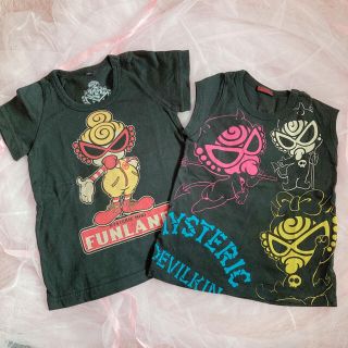 ヒステリックミニ(HYSTERIC MINI)のヒスミニ＊チュニック二点セット＊80㎝(Ｔシャツ)