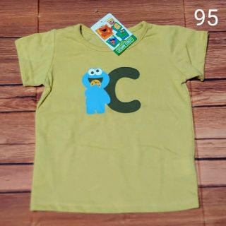 セサミストリート(SESAME STREET)の【新品】セサミストリート　クッキーモンスター半袖Tシャツ95(Tシャツ/カットソー)