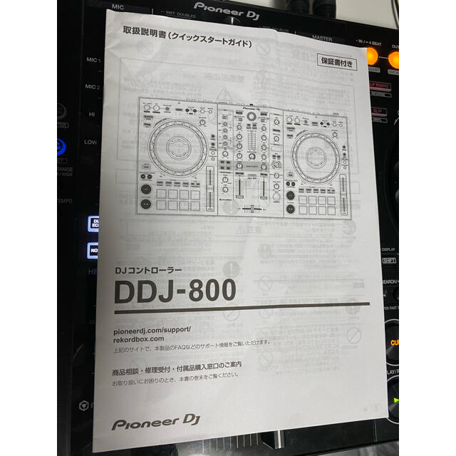 pionner DDJ-800 2019年製