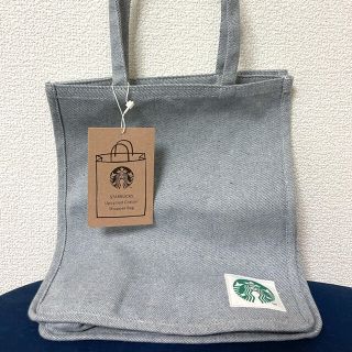 スターバックスコーヒー(Starbucks Coffee)の【Starbucks】スタバ　コットンショッパーバッグ(トートバッグ)