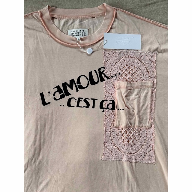 50新品 メゾン マルジェラ デストロイ 再構築 オーバーサイズ Tシャツ