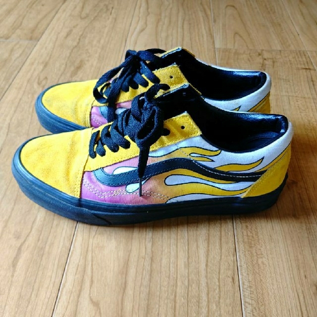 VANS 　 オールドスクール ファイアーパターン メンズ 26cm