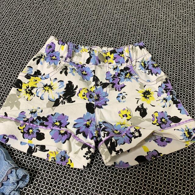 ANNA SUI mini(アナスイミニ)のANNA SUI mini ショートパンツ　2枚セット キッズ/ベビー/マタニティのキッズ服女の子用(90cm~)(パンツ/スパッツ)の商品写真