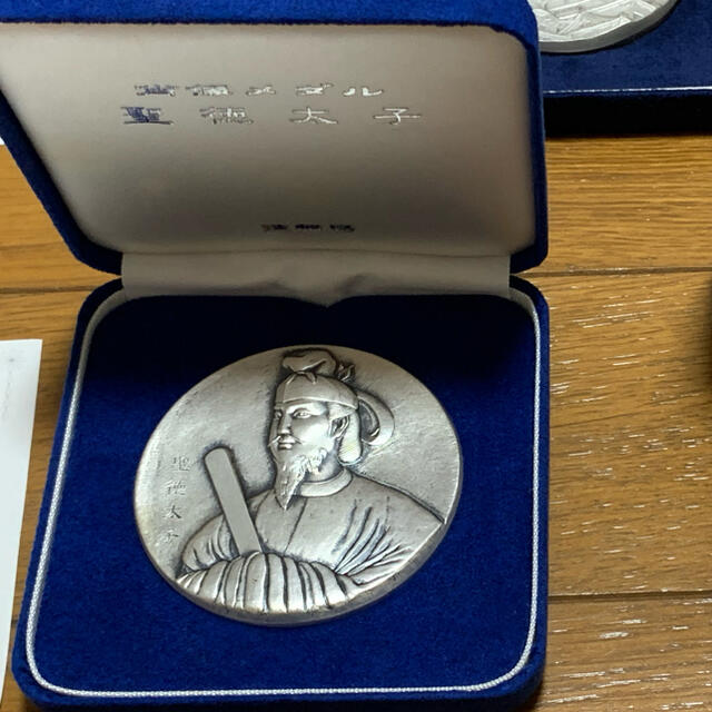 銀貨　聖徳太子 肖像 メダル SV1000  純銀 （162.8g ）美術品/アンティーク