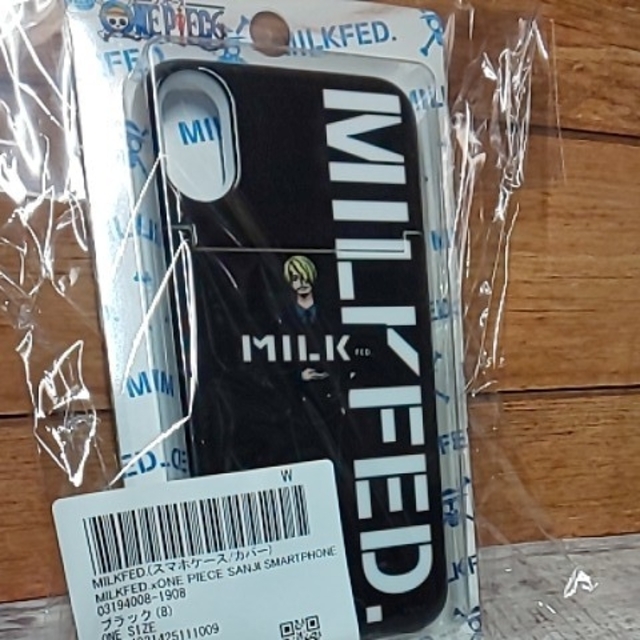 モバイルケース MILKFED.xONE PIECE SANJI スマホケース エンタメ/ホビーのコレクション(その他)の商品写真