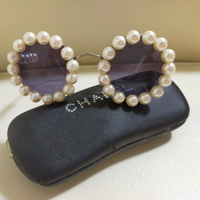 送料無料/新品】 CHANEL シャネル パールサングラス - サングラス