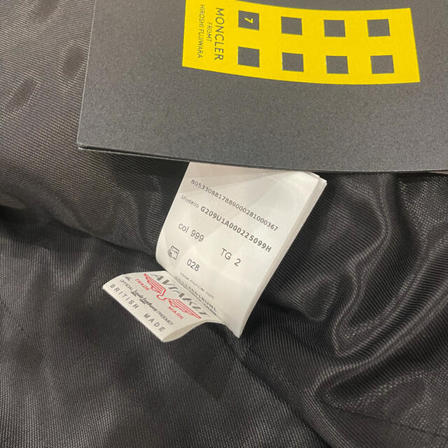 FRAGMENT(フラグメント)の新作 21AW Moncler fragment ルイスレザー CYCLONE メンズのジャケット/アウター(ライダースジャケット)の商品写真