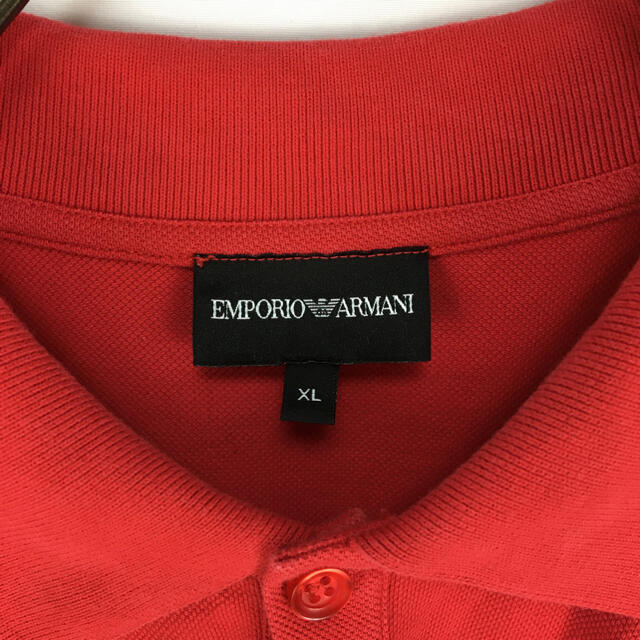 Emporio Armani(エンポリオアルマーニ)のARMANI エンポリオアルマーニ  半袖ポロシャツ　XL Tシャツ　ビッグロゴ メンズのトップス(Tシャツ/カットソー(半袖/袖なし))の商品写真