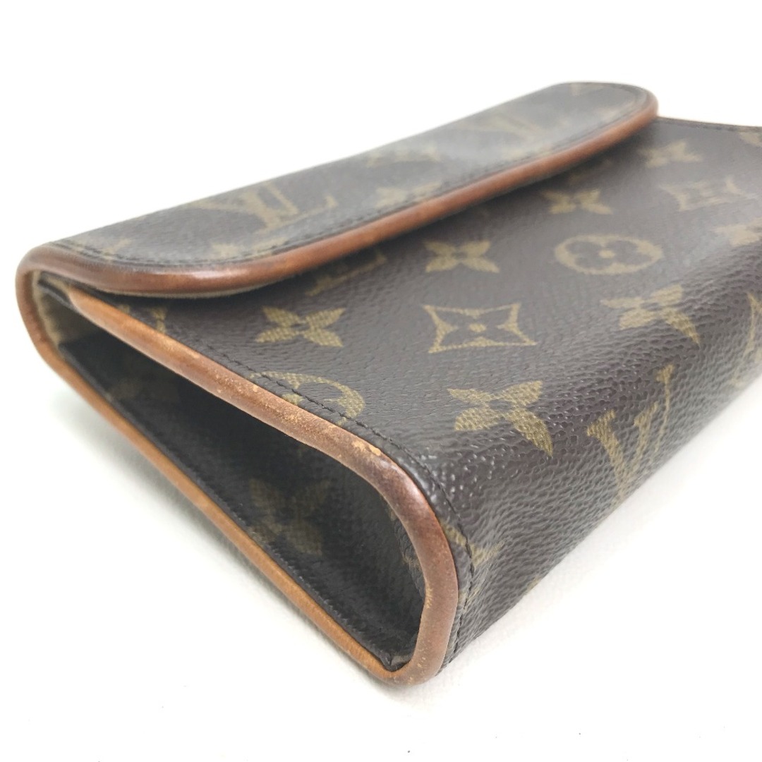 【おしゃれ★品】 LOUISVUITTON
ポシェット・フロランティーヌ M51855 モノグラム/ブラウン系 コーティングキャンバス ウエストポーチ　カジュアルバッグ　小さいバッグ　ユニセックス　人気　定番　おしゃれ 松山久万ノ台店