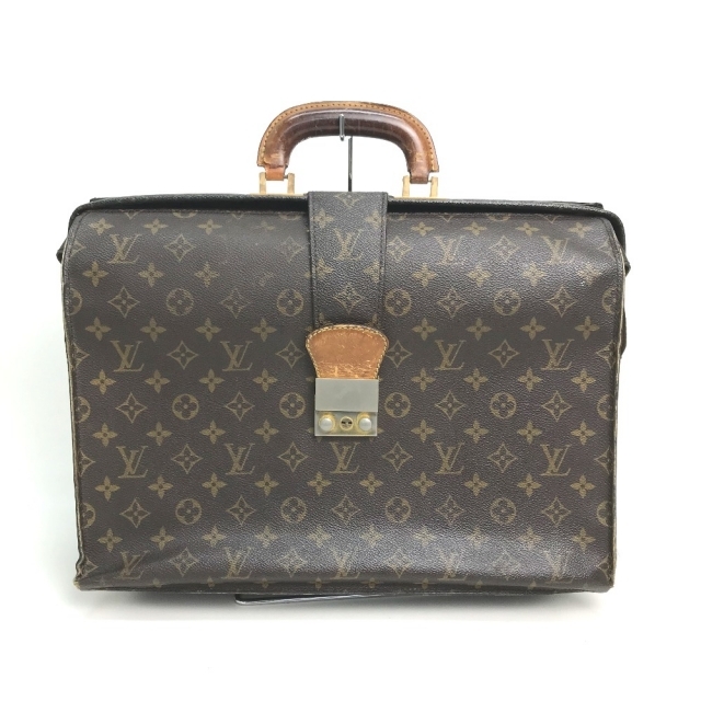 ルイヴィトン LOUIS VUITTON セルヴィエット フェルモワール M53305 モノグラム ビジネスバッグ ブリーフケース モノグラムキャンバス ブラウン