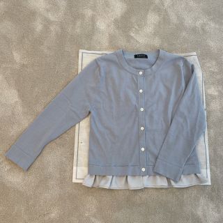 バーニーズニューヨーク(BARNEYS NEW YORK)の専用/売約済　バーニーズニューヨーク　ニット　カーディガン　ブルー　36(カーディガン)