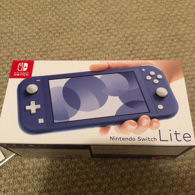 Nintendo Switch(ニンテンドースイッチ)のNintendo Switch NINTENDO SWITCH LITE ブルー エンタメ/ホビーのゲームソフト/ゲーム機本体(家庭用ゲーム機本体)の商品写真