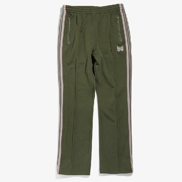 Needles - needles narrow track pants カーキ ニードルスの通販 Needles - needles narrow track pants カーキ ニードルスの通販