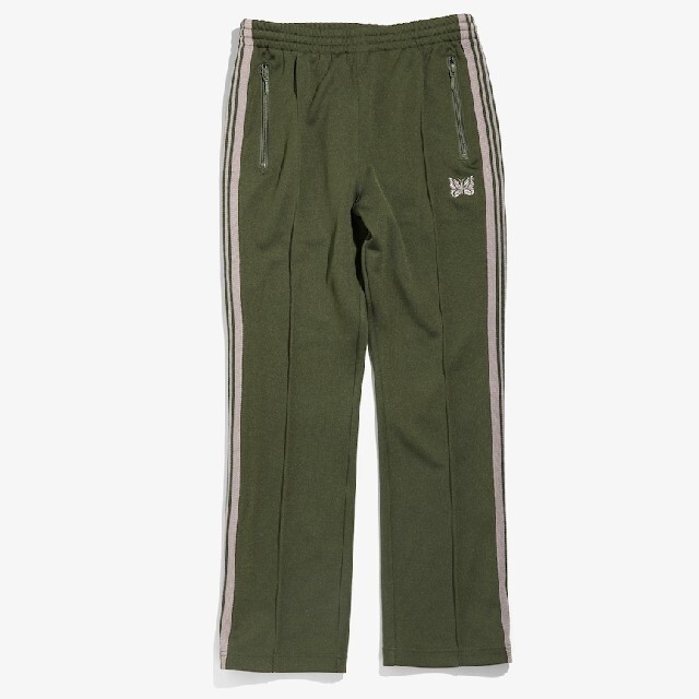 Needles(ニードルス)のneedles narrow track pants カーキ　ニードルス メンズのパンツ(スラックス)の商品写真