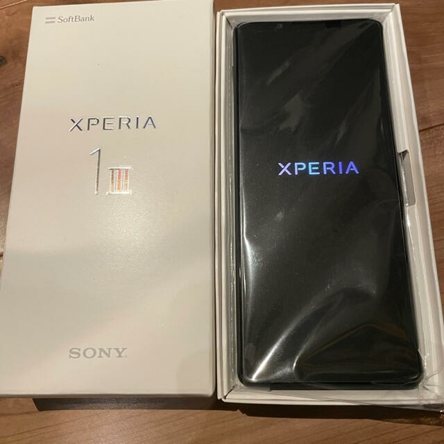 SONY(ソニー)のXperia 1 III 新品未使用　SIMロック解除済み　ソフトバンク　本体　 スマホ/家電/カメラのスマートフォン/携帯電話(スマートフォン本体)の商品写真