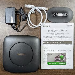 バッファロー(Buffalo)の【プラム様専用】【箱無し】WSR-3200AX4S BUFFALO(PC周辺機器)