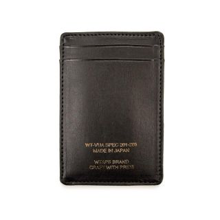 ダブルタップス(W)taps)のWTAPS 10AW Cardcase Field Leather Cow 美品(マネークリップ)