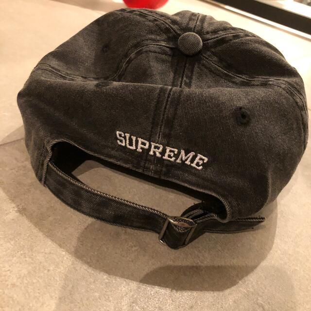 Supreme S Logo 6 Panel Sロゴ CAP 黒