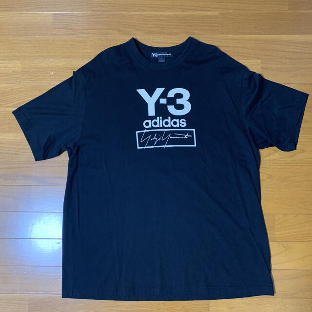 Y-3 ワイスリー M STACKED LOGO SS TEE Lサイズ