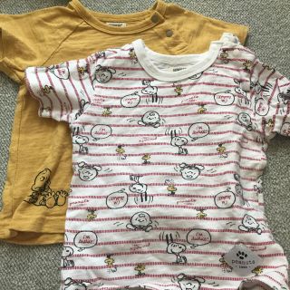 スヌーピー(SNOOPY)のSNOOPY Tシャツ2枚(Ｔシャツ)