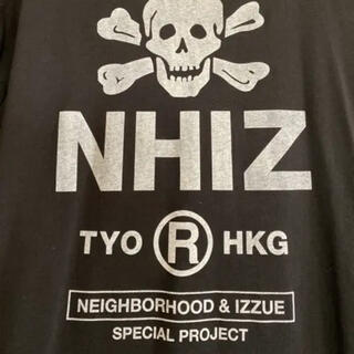 ネイバーフッド(NEIGHBORHOOD)のネイバーフッド　IZZUEA コラボ　Tシャツ　黒　XL(Tシャツ/カットソー(半袖/袖なし))