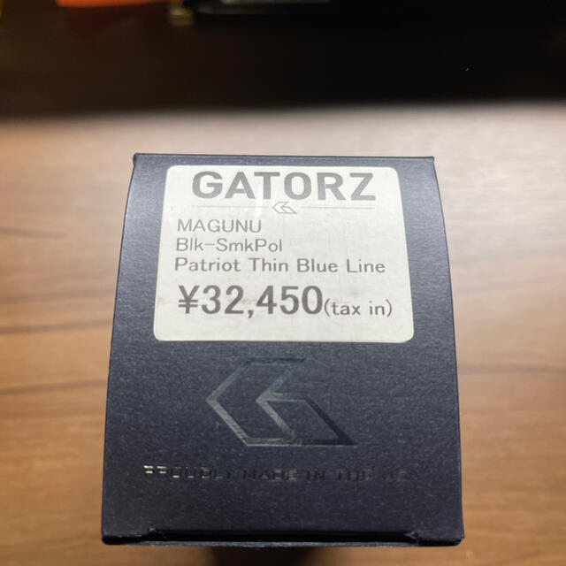 かず様　GATORZ MAGUMU blue line 限定品　ブルーライン仕様 メンズのファッション小物(サングラス/メガネ)の商品写真