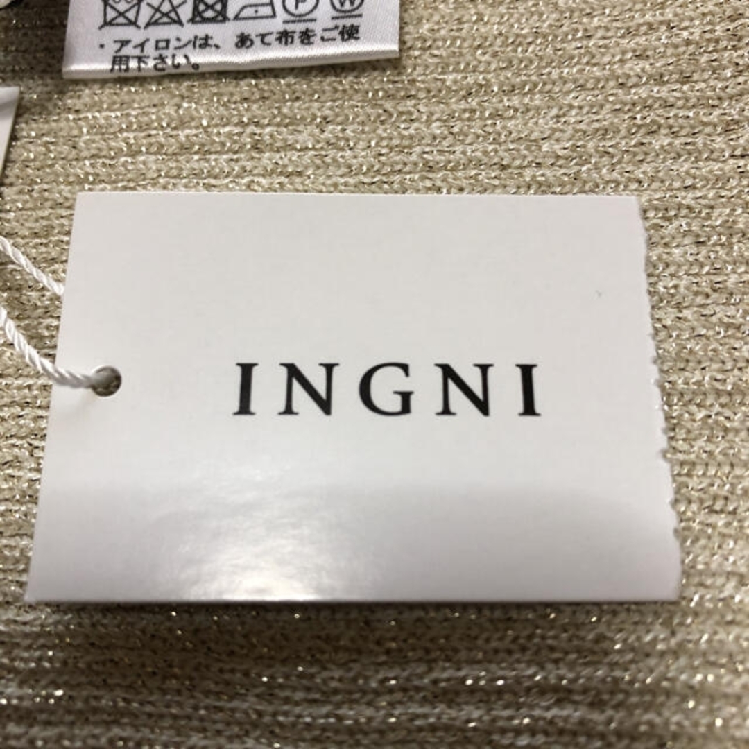 INGNI(イング)のINGNI  ラメ　サマーニット レディースのトップス(カットソー(半袖/袖なし))の商品写真