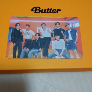 ボウダンショウネンダン(防弾少年団(BTS))のBTS★Butter★バター★フォトカード★メンバー全員ショット♪新品♪(K-POP/アジア)