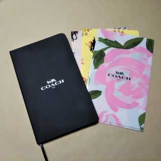 コーチ(COACH)の【 COACH 】 手帳 & クリアケース 3枚付き(ノベルティグッズ)