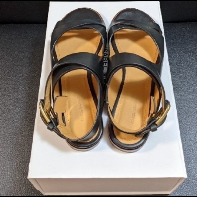 Isabel Marant(イザベルマラン)の新品 ISABEL MARANT JIRENE ストラップフラットサンダル レディースの靴/シューズ(サンダル)の商品写真