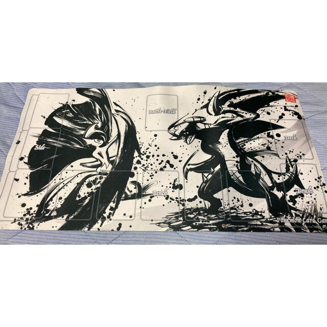 ポケモン - ポケモンカード ラバープレイマット 墨絵列伝 メガ