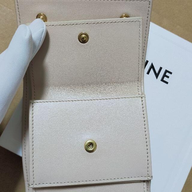 celine(セリーヌ)のセール！ CELINE スモール トリフォールド 三つ折り 財布 日本未入荷品 レディースのファッション小物(財布)の商品写真