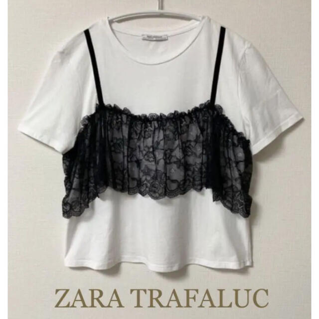 ZARA(ザラ)のZARA TRAFALUC Tシャツ  ザラトラファルック レディースのトップス(Tシャツ(半袖/袖なし))の商品写真