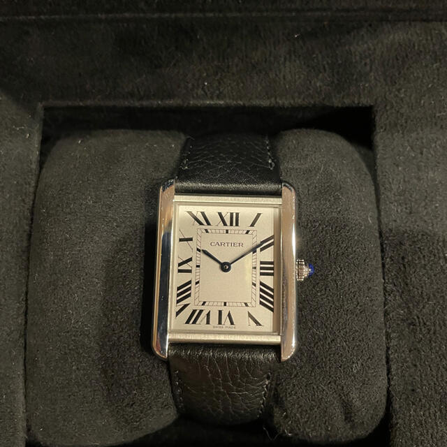 品質一番の Cartier - カルティエ　タンクソロLM 腕時計(アナログ)