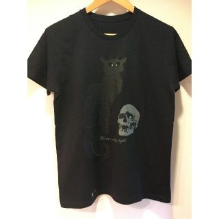 ★限定タグ&ブラックライト蓄光スカル★tシャツ ブラック(Tシャツ/カットソー(半袖/袖なし))