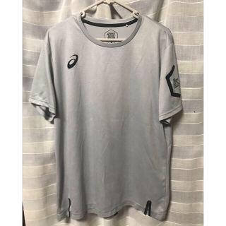 アシックス(asics)のアシックス　Tシャツ　グレー(Tシャツ/カットソー(半袖/袖なし))