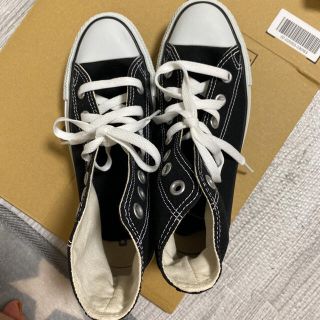 コンバース(CONVERSE)のコンバースオールスターハイカットブラック22.5(スニーカー)