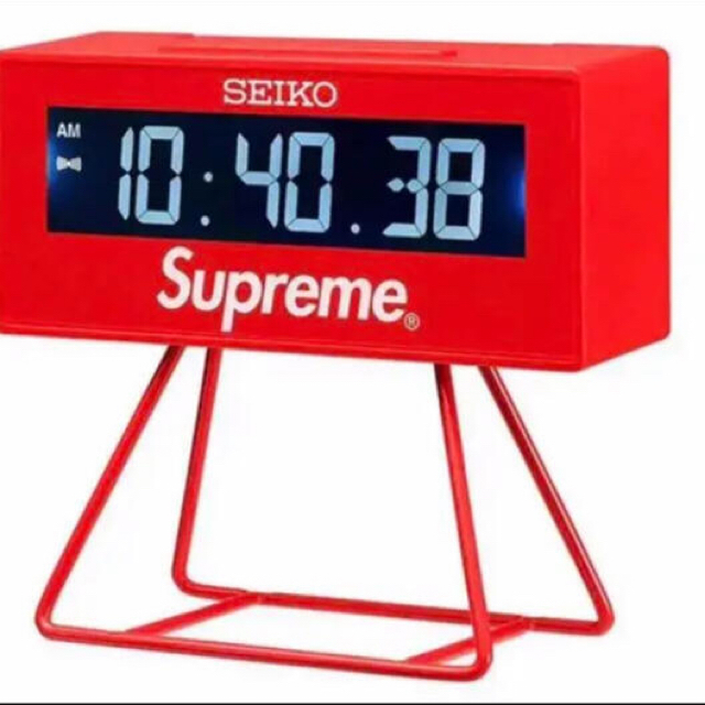 Supreme(シュプリーム)の★ Supreme Seiko Marathon Clock ★ インテリア/住まい/日用品のインテリア小物(置時計)の商品写真