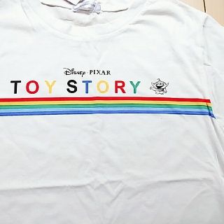 トイストーリー(トイ・ストーリー)のTOY STORY 新品 Tシャツ L ディズニー 白(Tシャツ(半袖/袖なし))