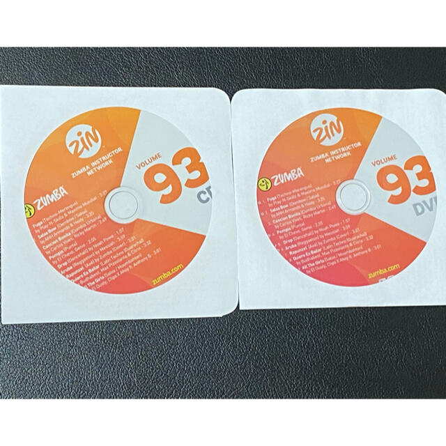 【未使用】ZUMBA CD &DVD ZIN93
