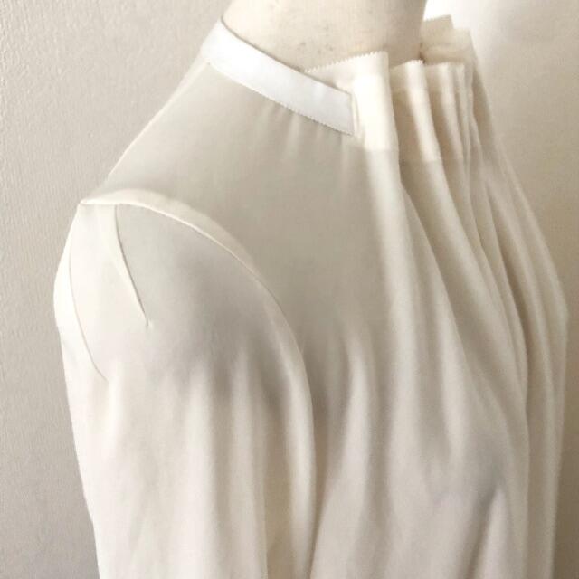 贅沢屋の サポートサーフェス×ストラスブルゴ プリーツ・ギャザー・ノー シャツ/ブラウス(長袖/七分)