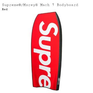 シュプリーム(Supreme)のSupreme Morey Mach 7 Bodyboard red レッド 赤(サーフィン)