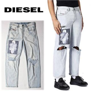 ディーゼル(DIESEL)の《ディーゼル》新品 イタリア製 ダメージ・リペア加工 デニム 30(W80)(デニム/ジーンズ)