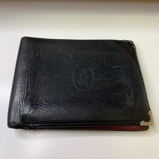 カルティエ(Cartier)のカルティエ　二つ折り財布　本物　中古(折り財布)