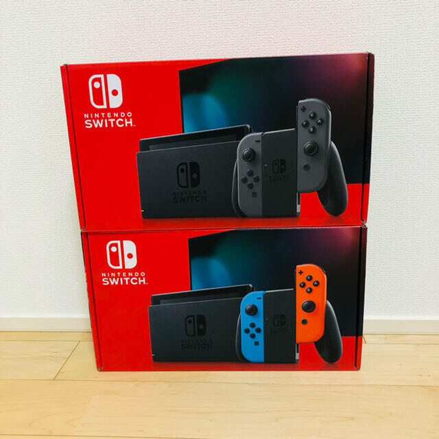 ニンテンドースイッチ ネオンカラー 美品