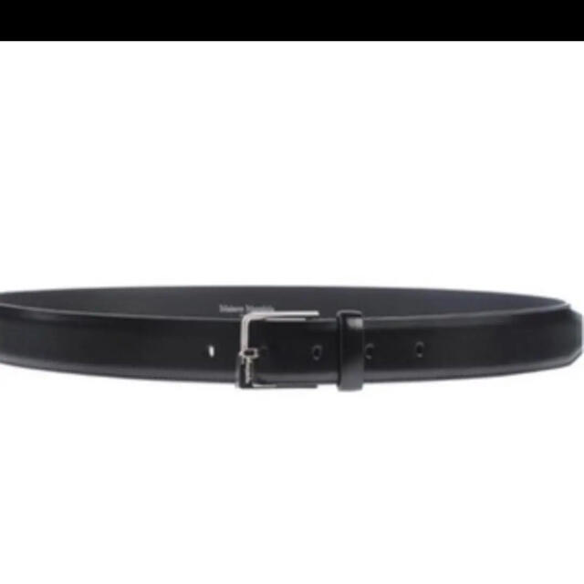 Maison Martin Margiela(マルタンマルジェラ)のMAISON MARGIELA leather belt Black メンズのファッション小物(ベルト)の商品写真