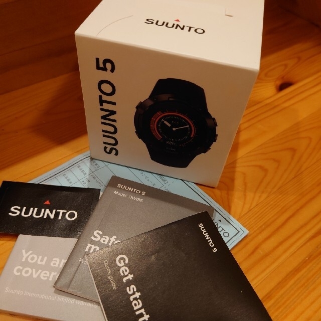 SUUNTO(スント)のSUUNTO 5  （スント5）all black メンズの時計(腕時計(デジタル))の商品写真