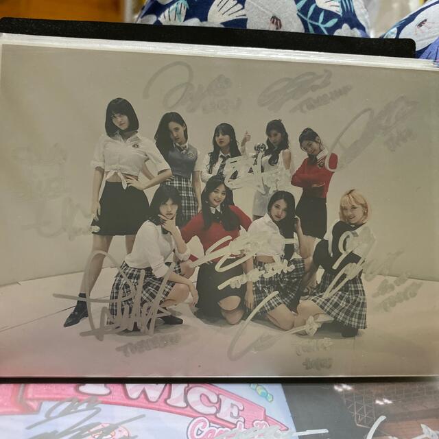 twice サイン 直筆 2L写真 バラ売り twice サイン 直筆 2L写真 バラ売り