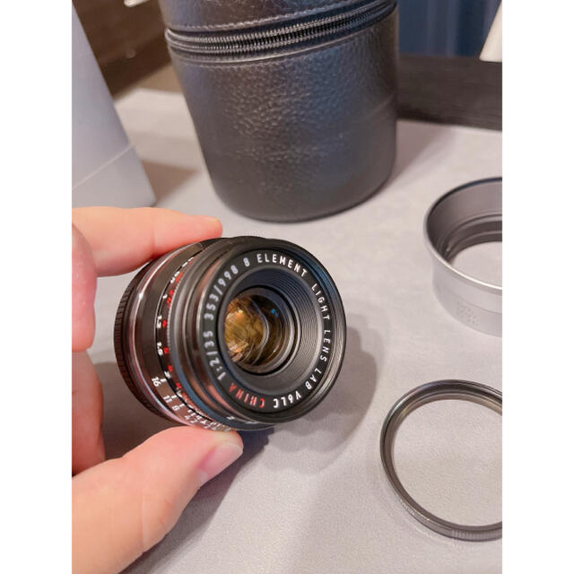 LEICA(ライカ)のLeica Summicron Light Lens Lab 35mm 周8枚玉 スマホ/家電/カメラのカメラ(レンズ(単焦点))の商品写真